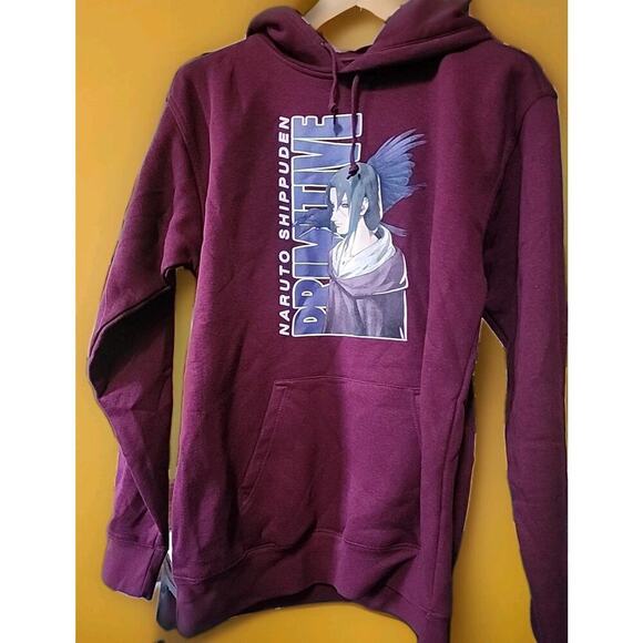 Primitive Skateboarding X Naruto Shippuden Itachi Sharingan Hoodie Medium A97 - Picture 1 of 6